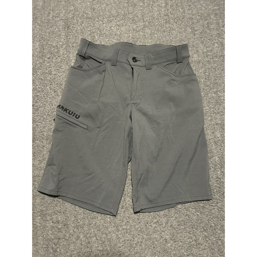 Kuiu Switchback Mens Technical Hunting Hiking Shorts Gray Mens Size 32 outdoors